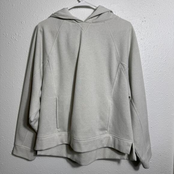 Anthropologie Daily Practice Sparkle Pullover Hooded Sweater - Picture 4 of 9